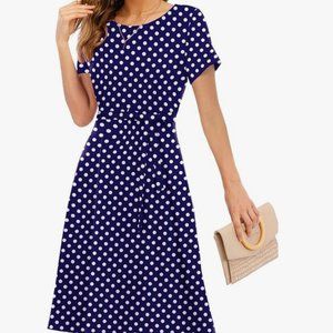 CHARMYI Tshirt Dresses for Women Casual Summer Dresses